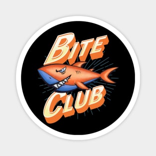 baby shark grown Shark Bite Club Magnet